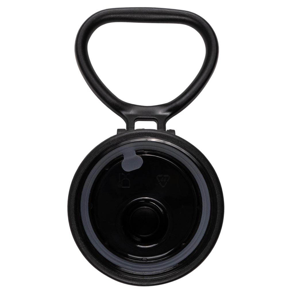 Black replacement lid with carry loop and visible circular inner seal