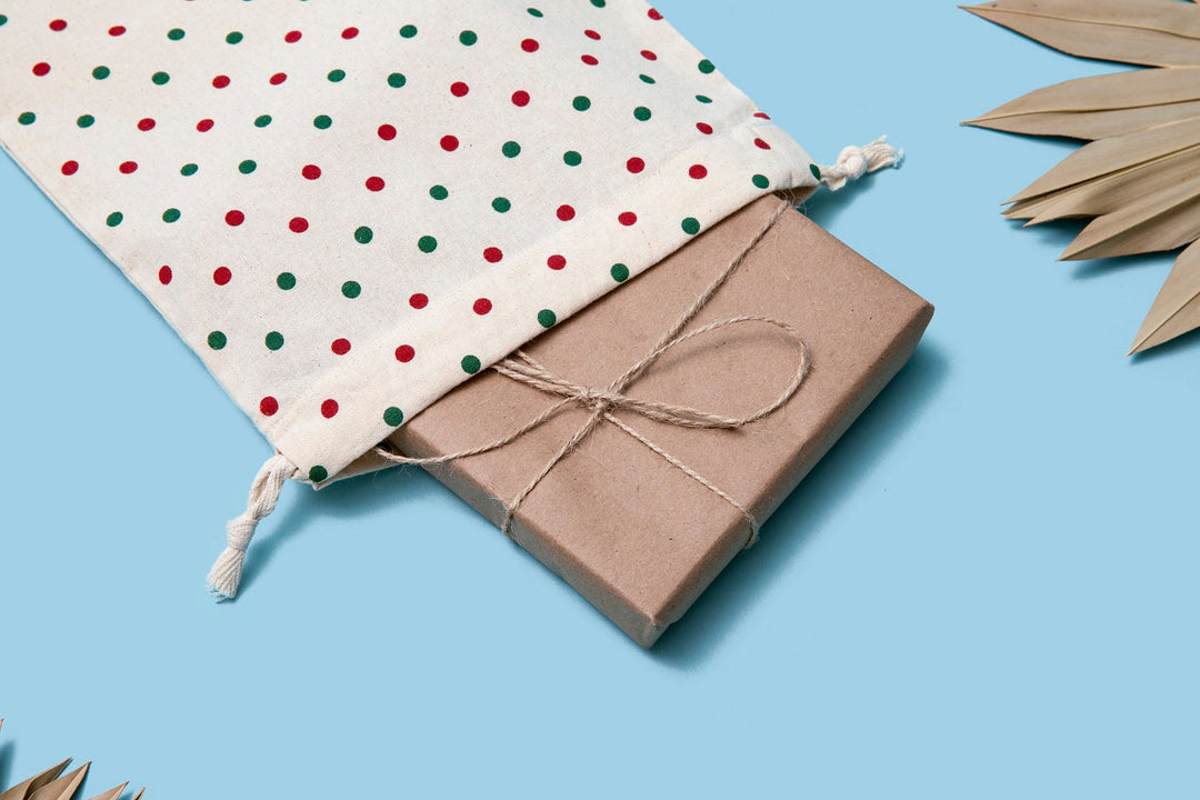 Organic Cotton Cloth Gift Bags (Set of 4)