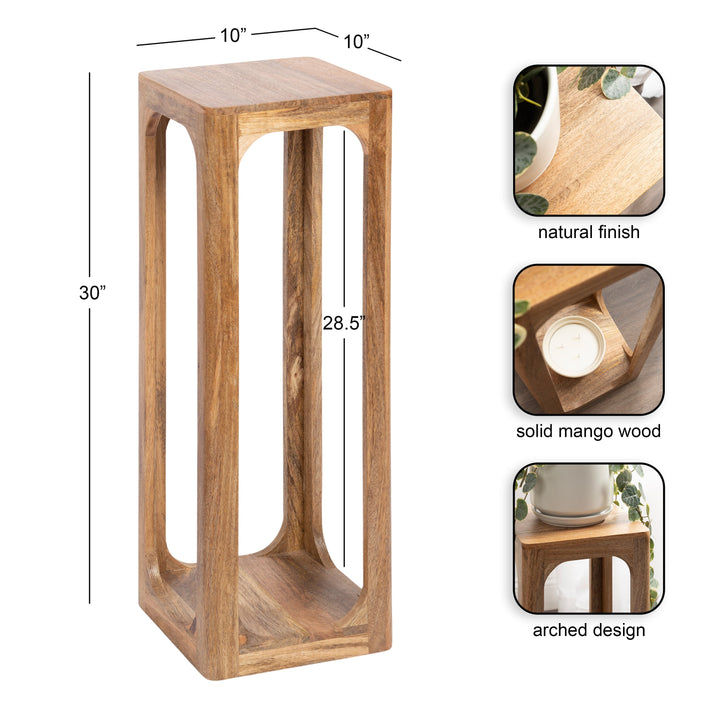 Dahl Square Wood Tea Table