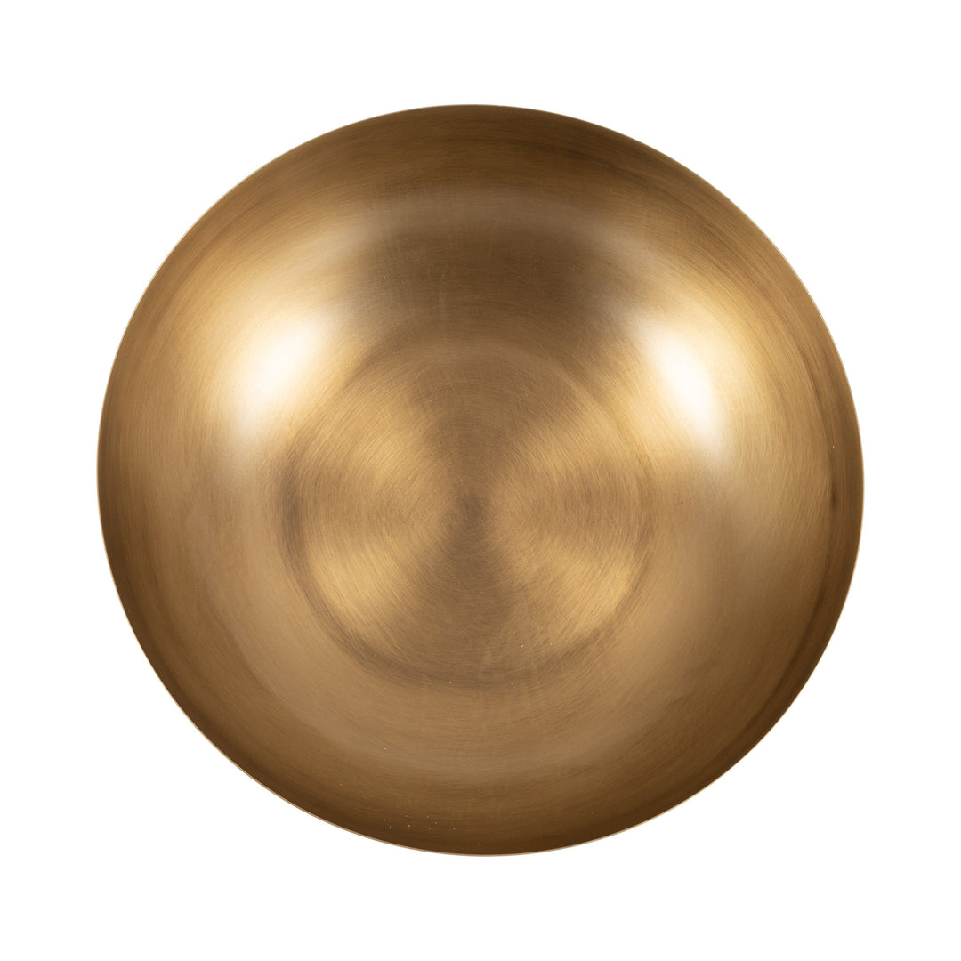 Rooks Ribbed Metal Bowl