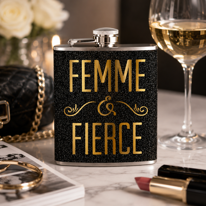 Femme & Fierce Flask