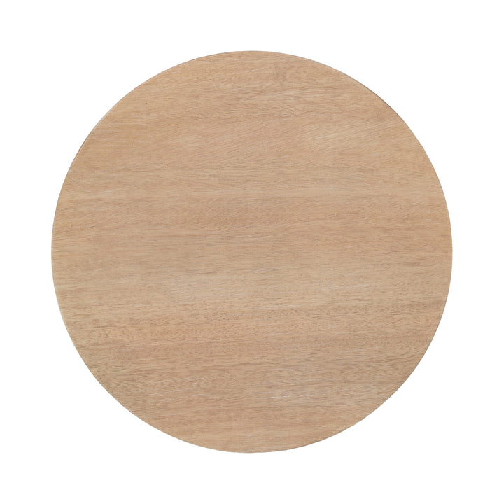 Foxford Round Wood Side Table