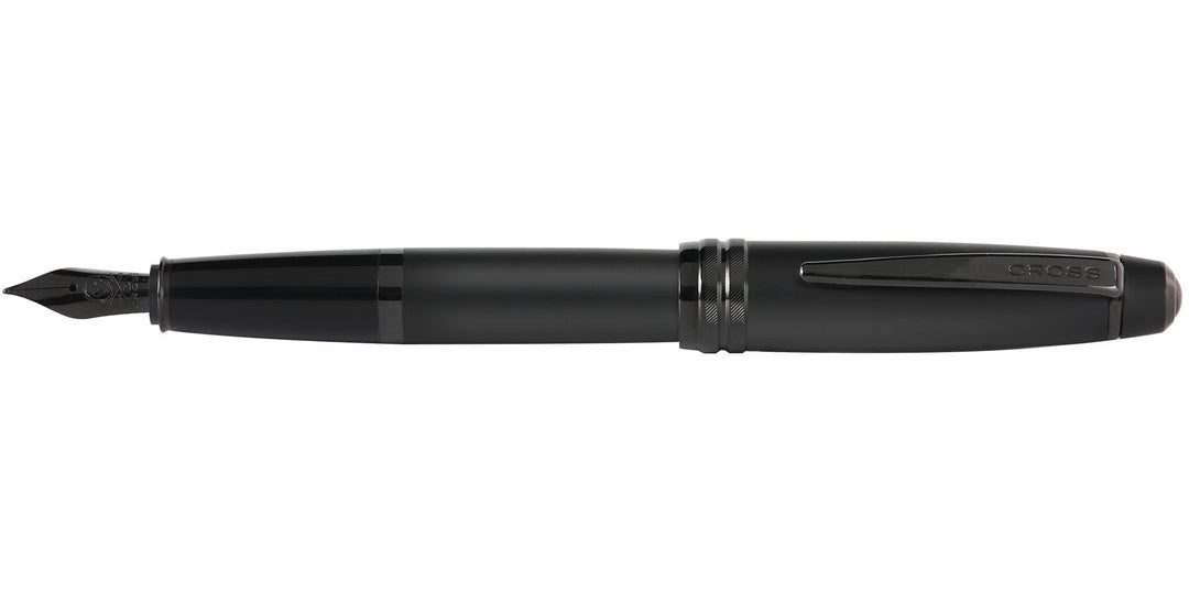 Bailey™ Matte Black Lacquer Stainless Steel Fine Nib Fountain Pen
