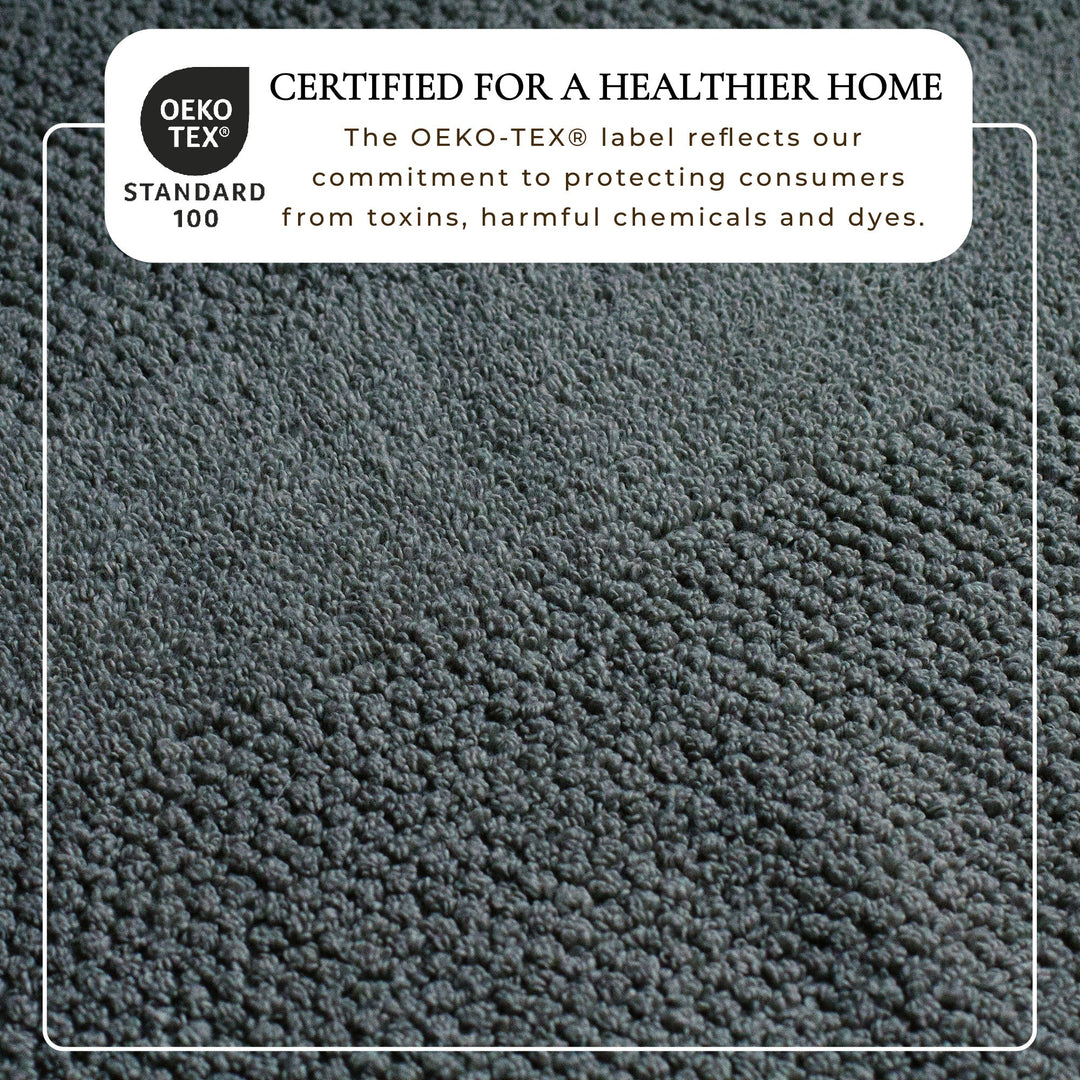 100% Cotton Woven Texture Bath Towel Set - Marbella Collection