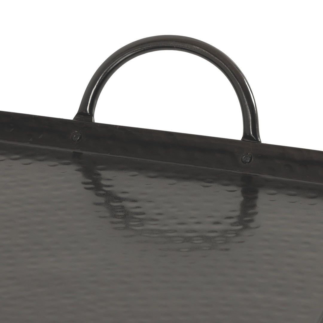 Sanzo Hammered Rectangle Metal Tray