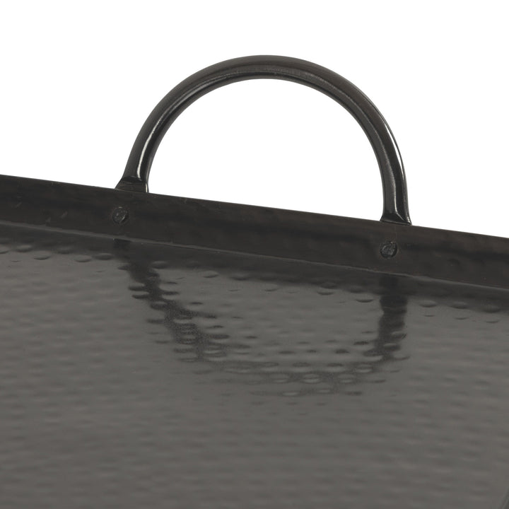 Sanzo Hammered Rectangle Metal Tray