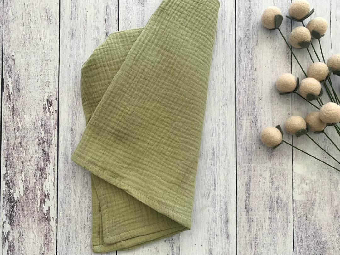 Cotton Crinkle Cloth Napkins (Set of 4)