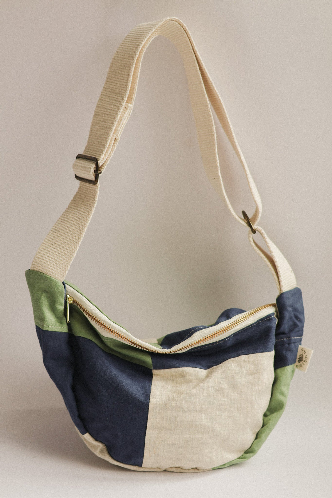 Upcycled Patchwork Crossbody Bag