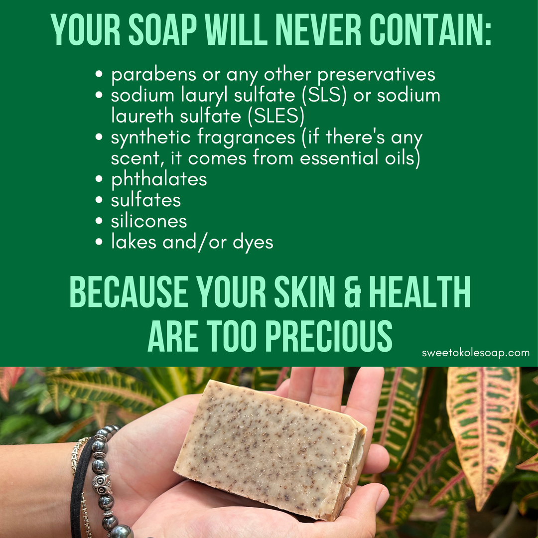 Gardeners Soap (for Mechanics too!), Coarse Exfoliating Bar