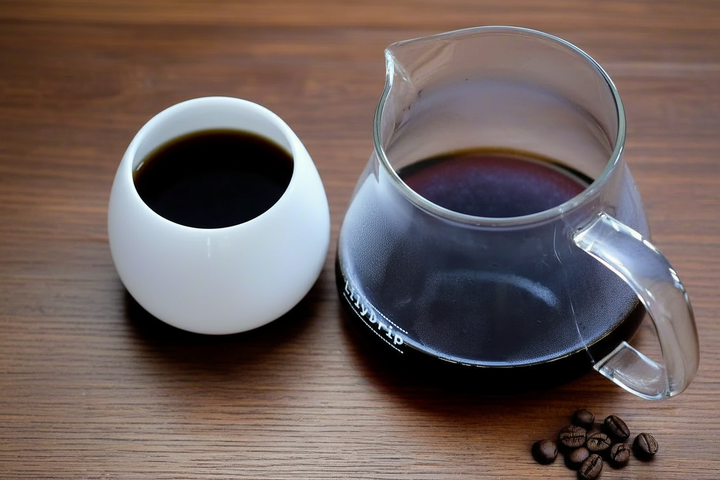 Artisan Aroma-Seeker Pour-over Coffee Server Set, Handmade Decanter and Carafe, Glass Coffee Server