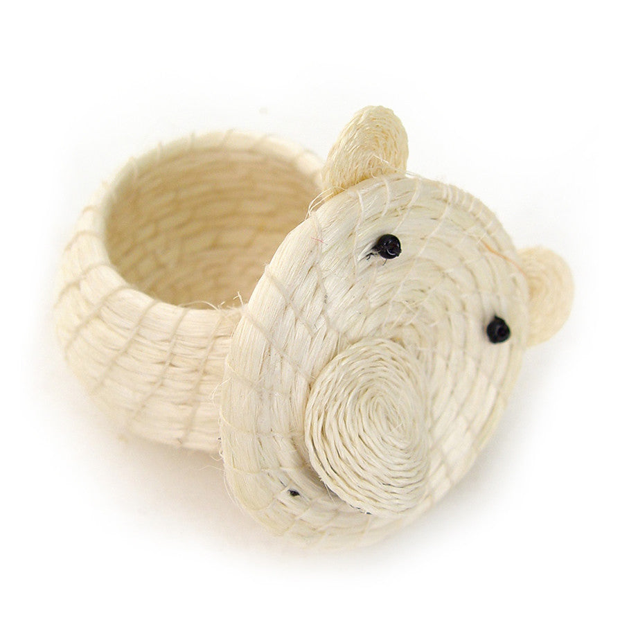 Polar Bear Tiny Basket