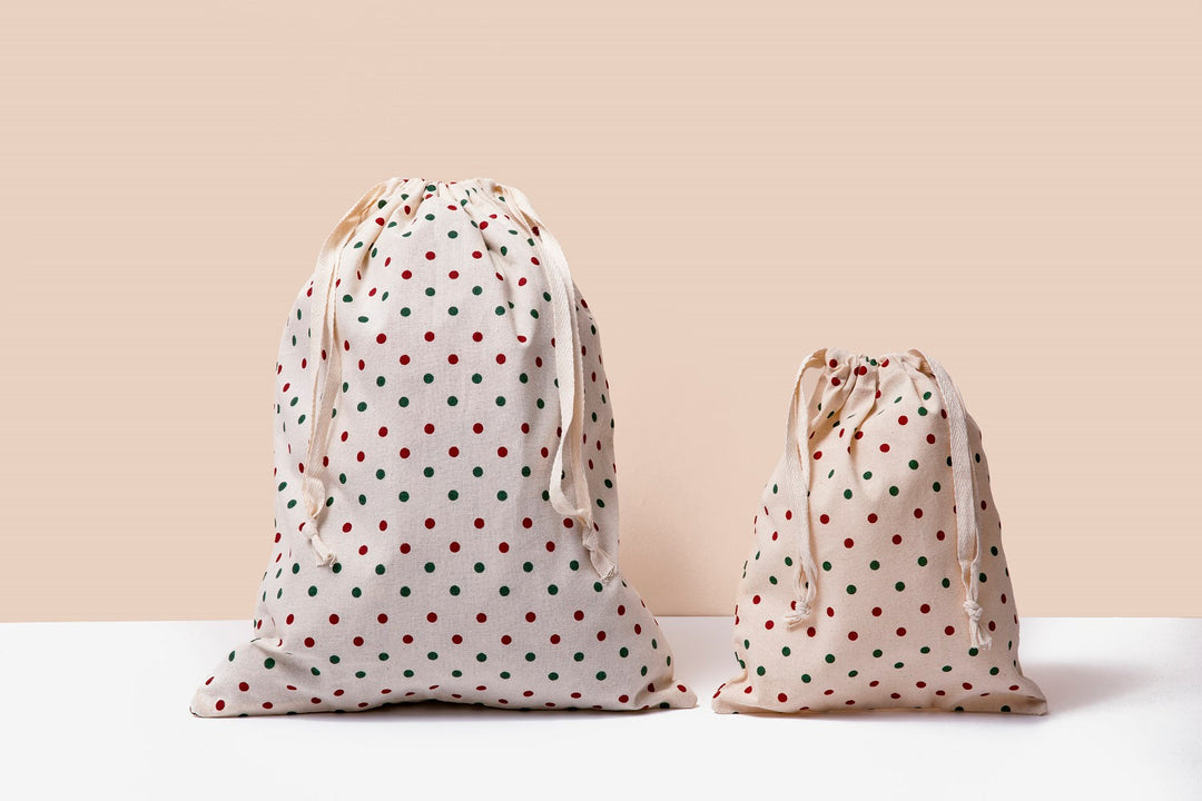 Organic Cotton Cloth Gift Bags (Set of 4)