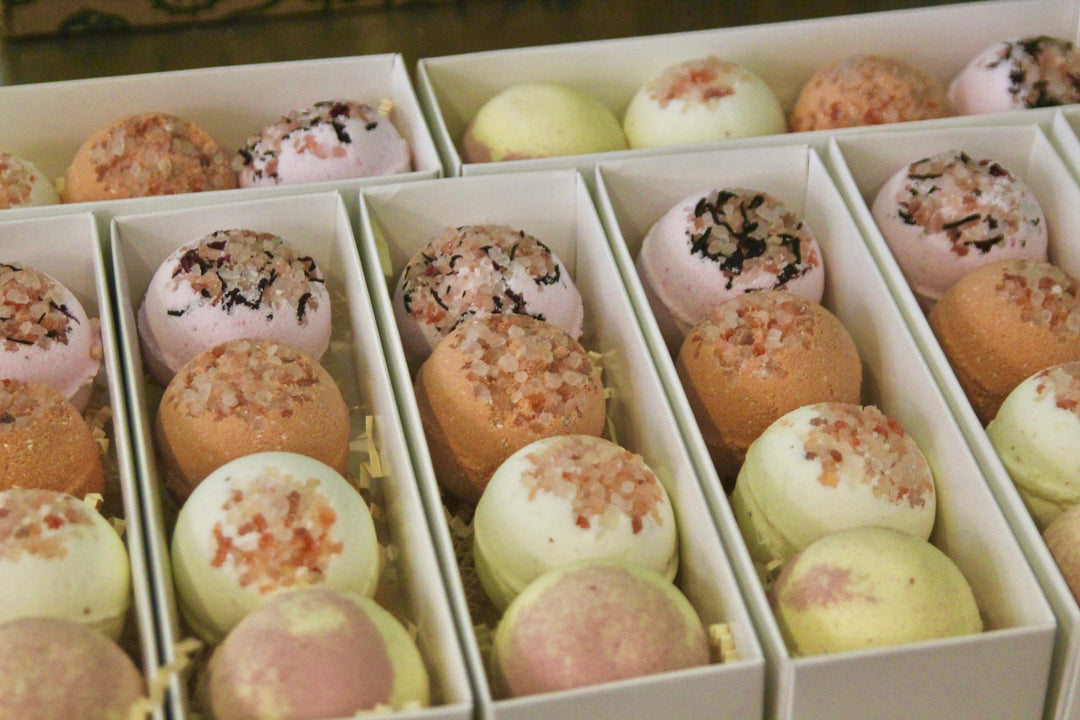 Bath Bomb Gift Sets — Bath Bombs, [material], Soaplicity