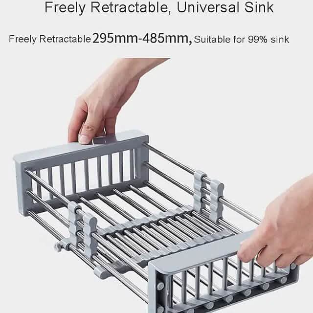 Stainless Steel Telescopic Sink Drain Basket