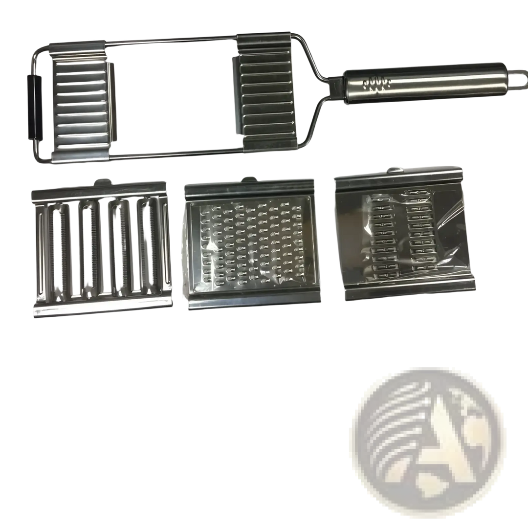 Stainless Steel Multi Grater and Slicer Set