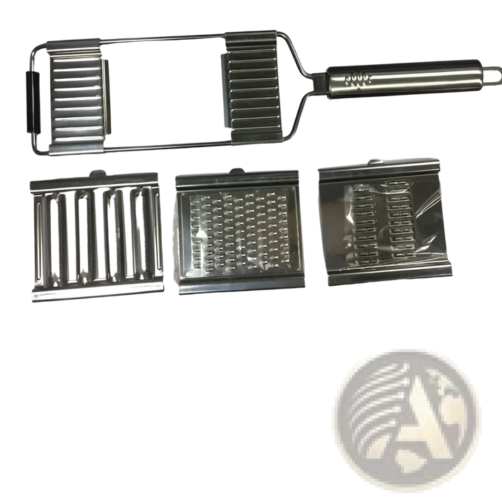 Stainless Steel Multi Grater and Slicer Set