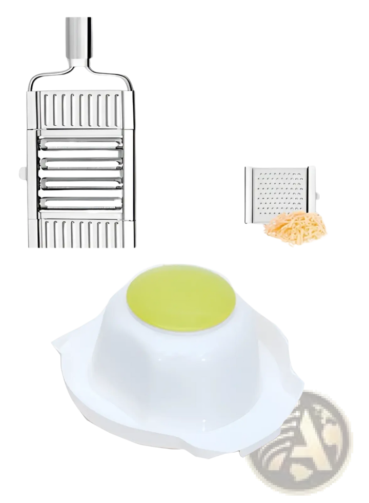 Stainless Steel Multi Grater and Slicer Set