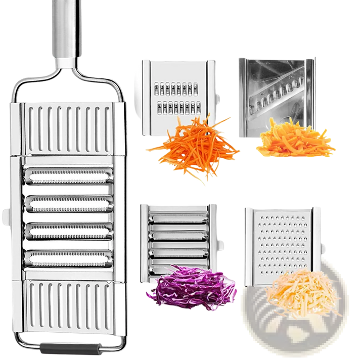 Stainless Steel Multi Grater and Slicer Set