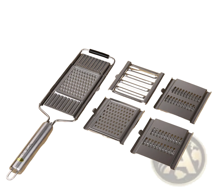 Stainless Steel Multi Grater and Slicer Set