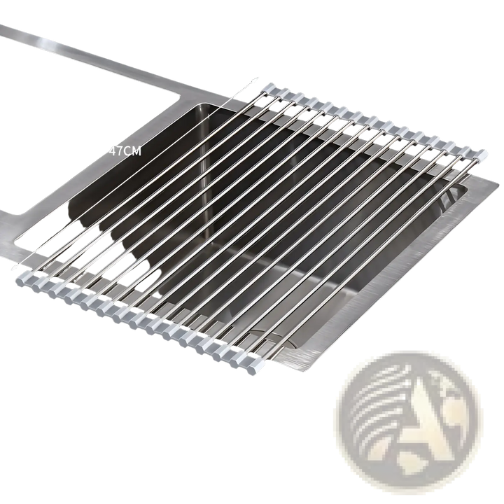 Stainless Steel Roll Up Dish Drying Rack for Sink