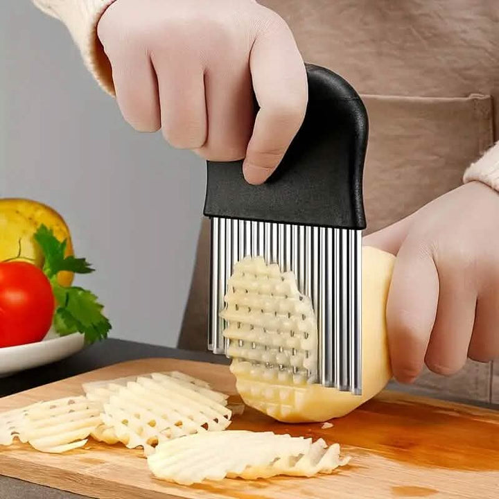 Stainless Steel Crinkle Cutter
