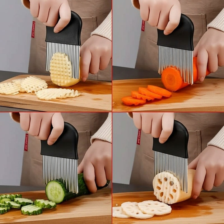 Stainless Steel Crinkle Cutter