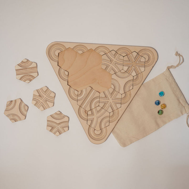 The Ouroboros: A Sensory &b Fidget Meditation Maze