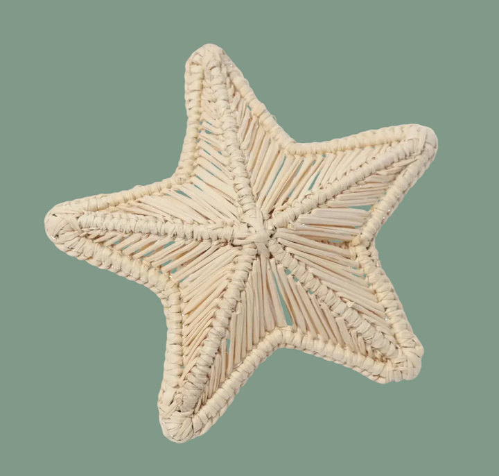 Starfish Handwoven Iraca Napkin Ring
