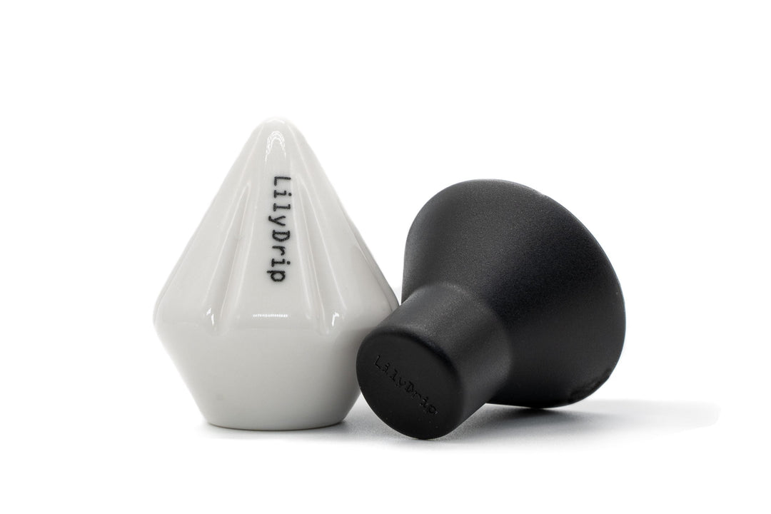 Starflower – Ceramic Pour-over Coffee Accessory For Cone Dripper, Fast Flow Rate