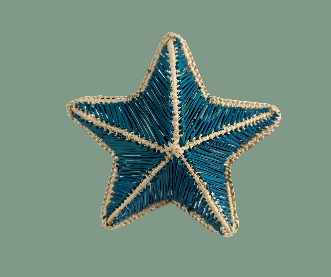 Starfish Handwoven Iraca Napkin Ring