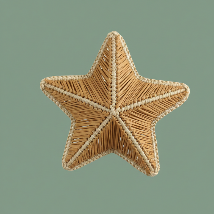 Starfish Handwoven Iraca Napkin Ring