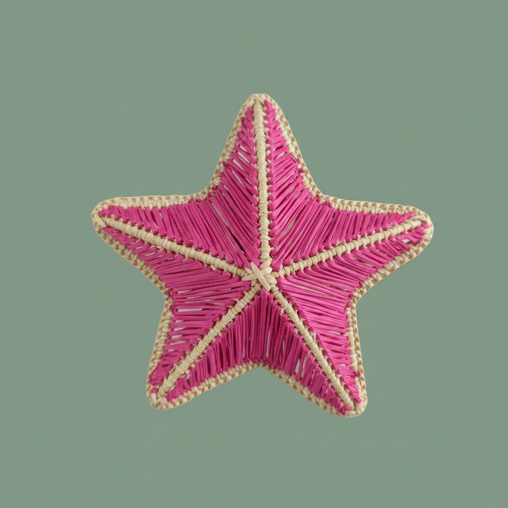 Starfish Handwoven Iraca Napkin Ring