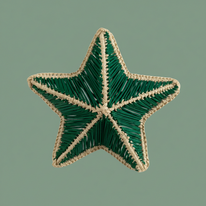 Starfish Handwoven Iraca Napkin Ring