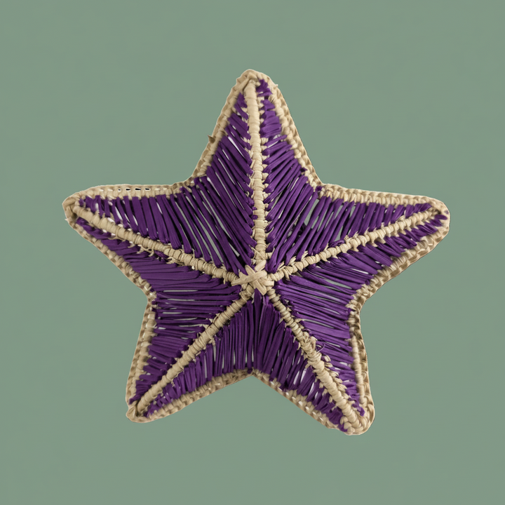 Starfish Handwoven Iraca Napkin Ring