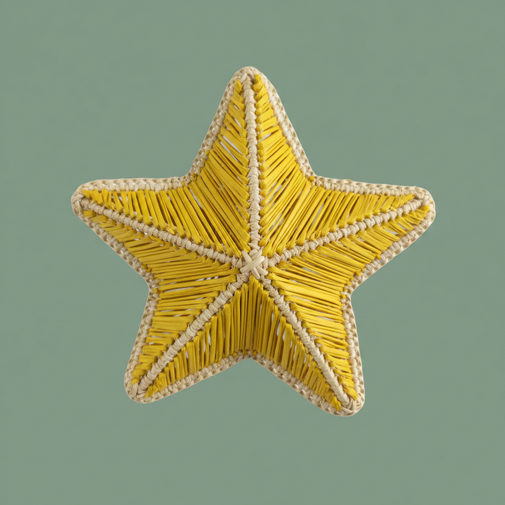 Starfish Handwoven Iraca Napkin Ring
