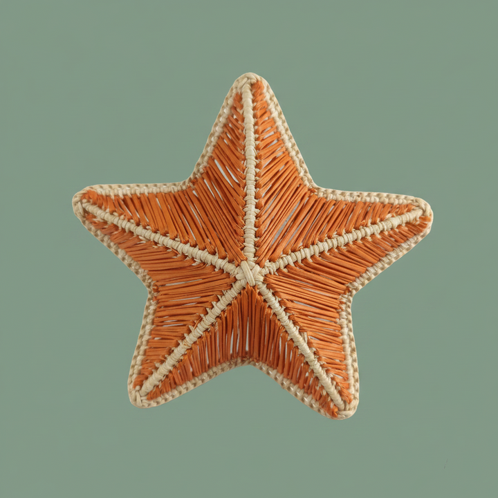 Starfish Handwoven Iraca Napkin Ring