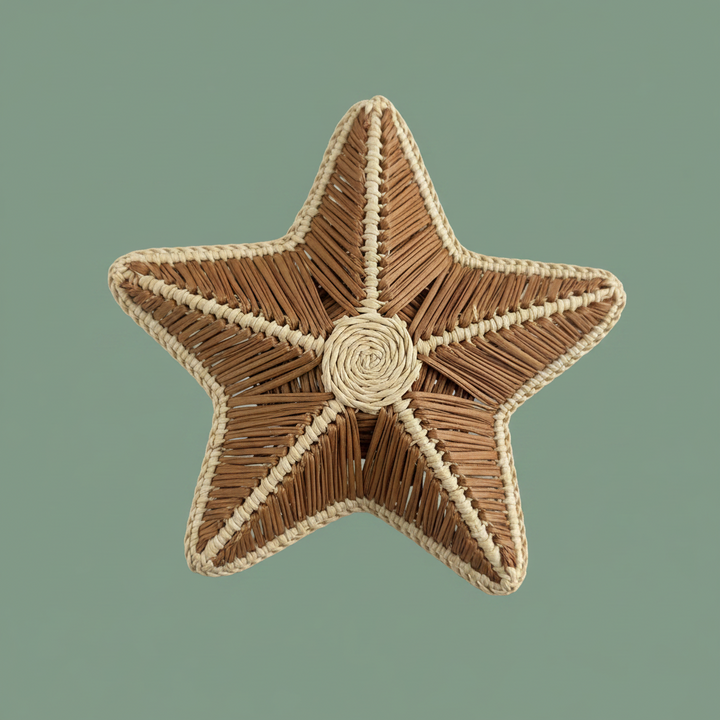 Starfish Handwoven Iraca Napkin Ring