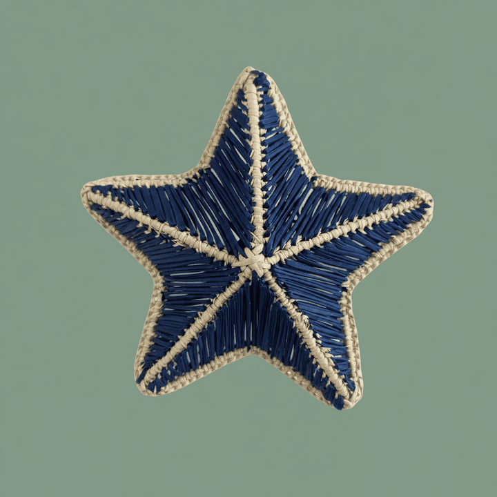 Starfish Handwoven Iraca Napkin Ring — Napkin Rings, [material], MacondoForever