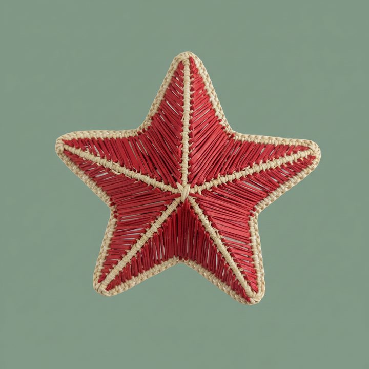 Starfish Handwoven Iraca Napkin Ring