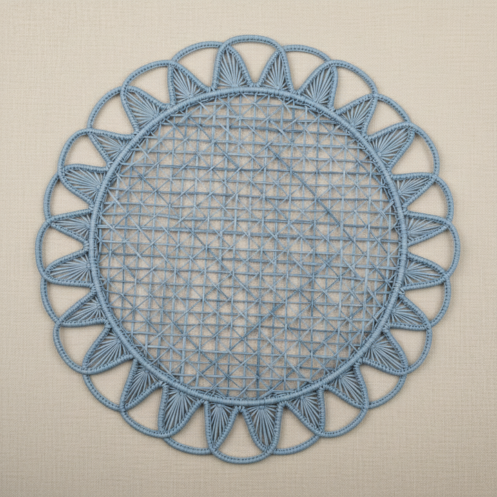 Luminous Handwoven Iraca Placemat