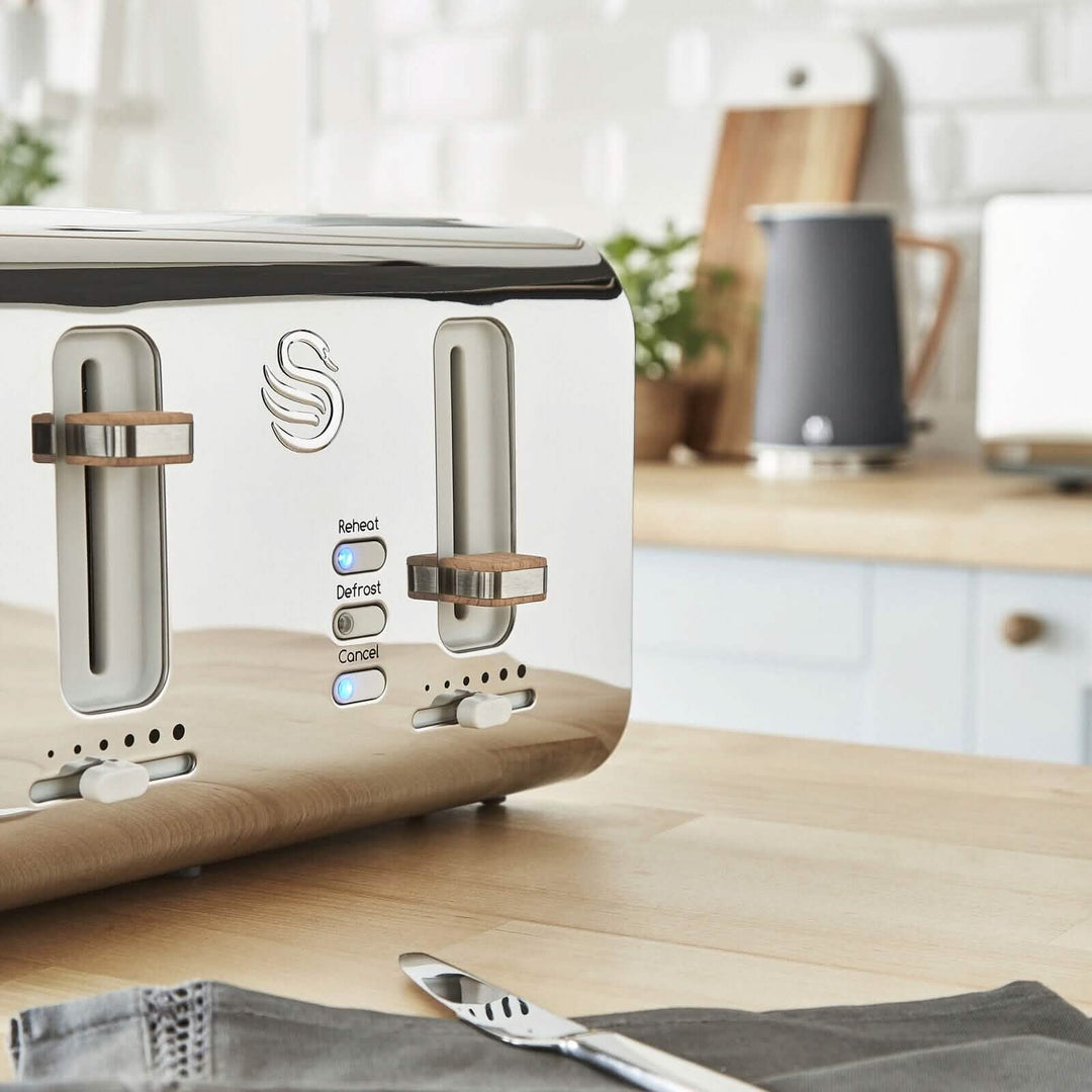 Swan Nordic 4‑Slice Toaster