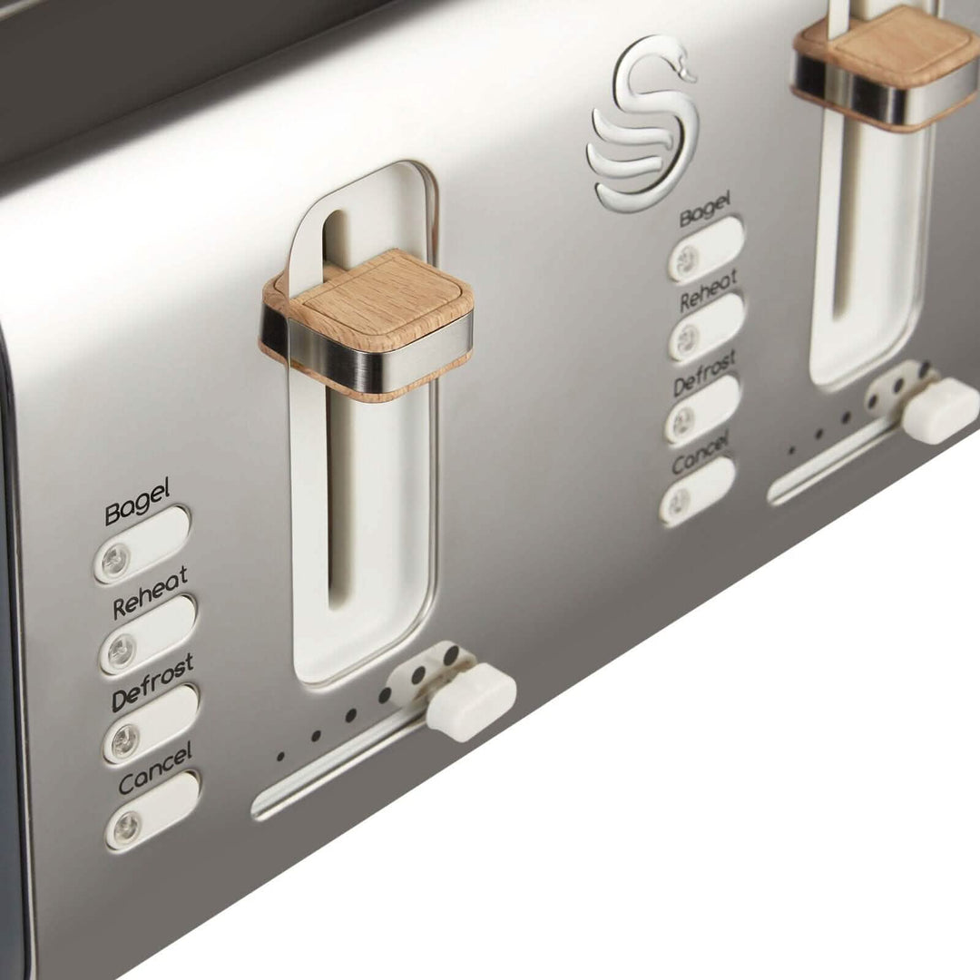 Swan Nordic 4‑Slice Toaster