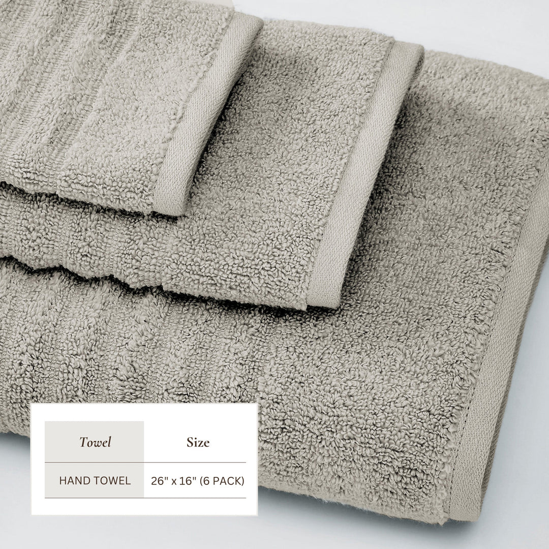 Luxury Combed Cotton Bath Towel Set - Karina Collection