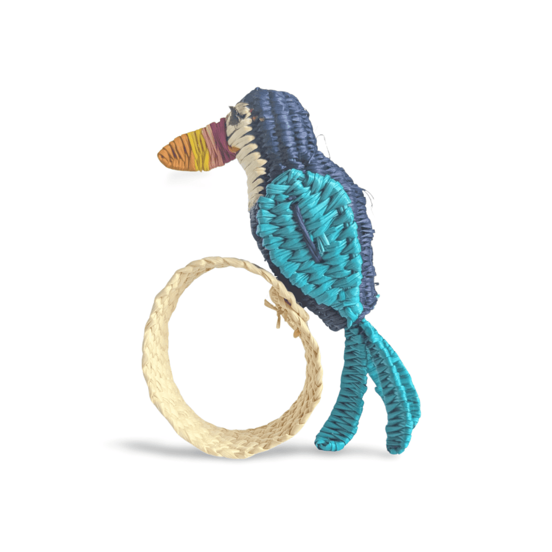 Toucan Handwoven Iraca Napkin Ring — Napkin Ring, [material], MacondoForever