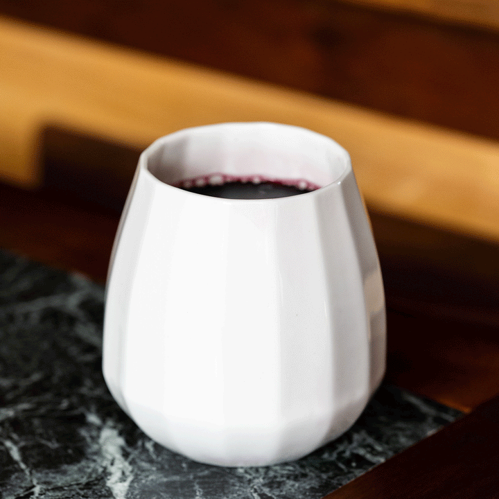 Translucent Porcelain Wine Glass — Drinkware, [material], Ember Collective