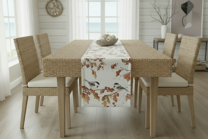 Cotton Fall Blessings Table Runner