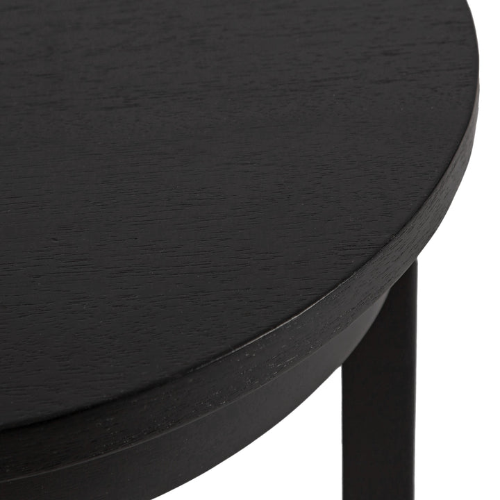 Foxford Round Wood Side Table
