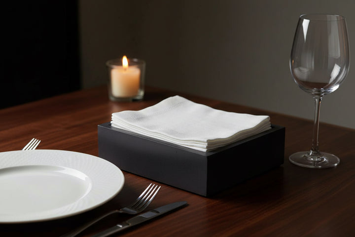 Concrete Napkin/Valet Bin: Charcoal
