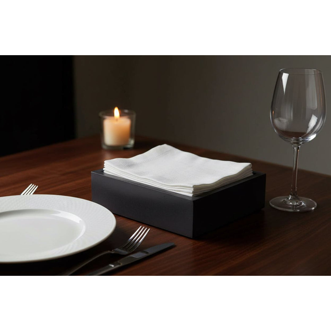 Concrete Napkin/Valet Bin: Charcoal — napkin holder, [material], Port Living Co.