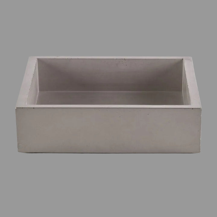 Concrete Napkin/Valet Bin: Gray